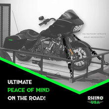 Load image into Gallery viewer, Rhino USA Soft Loops Motorcycle Tie-Down Set 4-Pack Black - Additional View 5