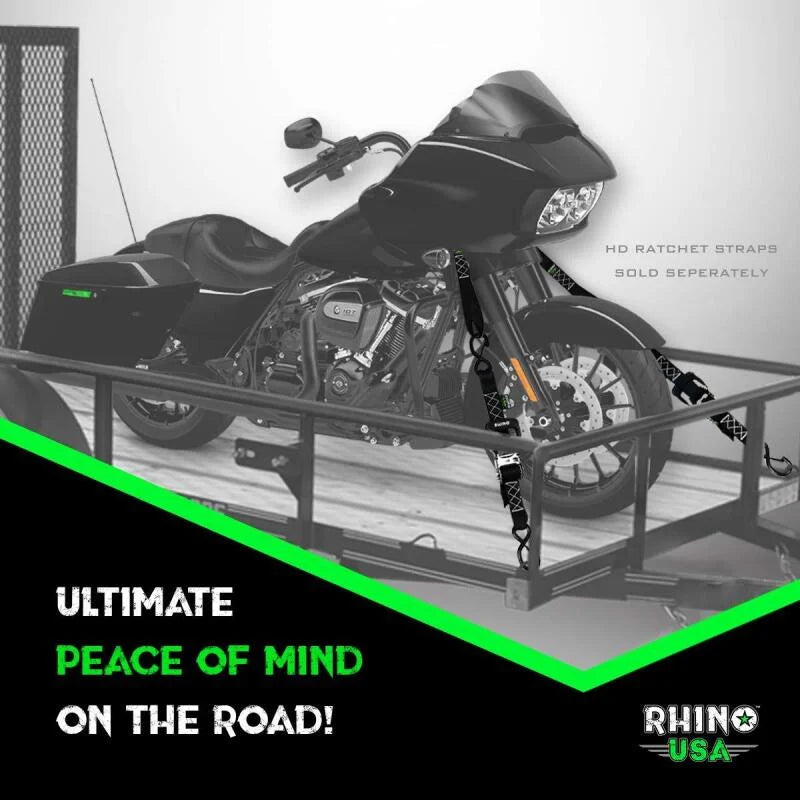 Rhino USA Soft Loops Motorcycle Tie-Down Set 4-Pack Gray - Additional View 5