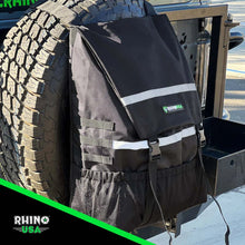 Load image into Gallery viewer, Rhino USA Spare Tire Trash Bag - Black - Side View