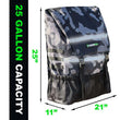 Load image into Gallery viewer, Rhino USA Spare Tire Trash Bag - Camo - Installation View