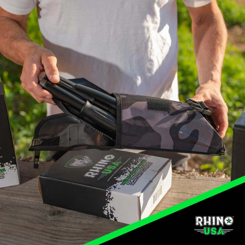 Rhino USA Straight Handle Recovery Shovel W/Pick - Side View