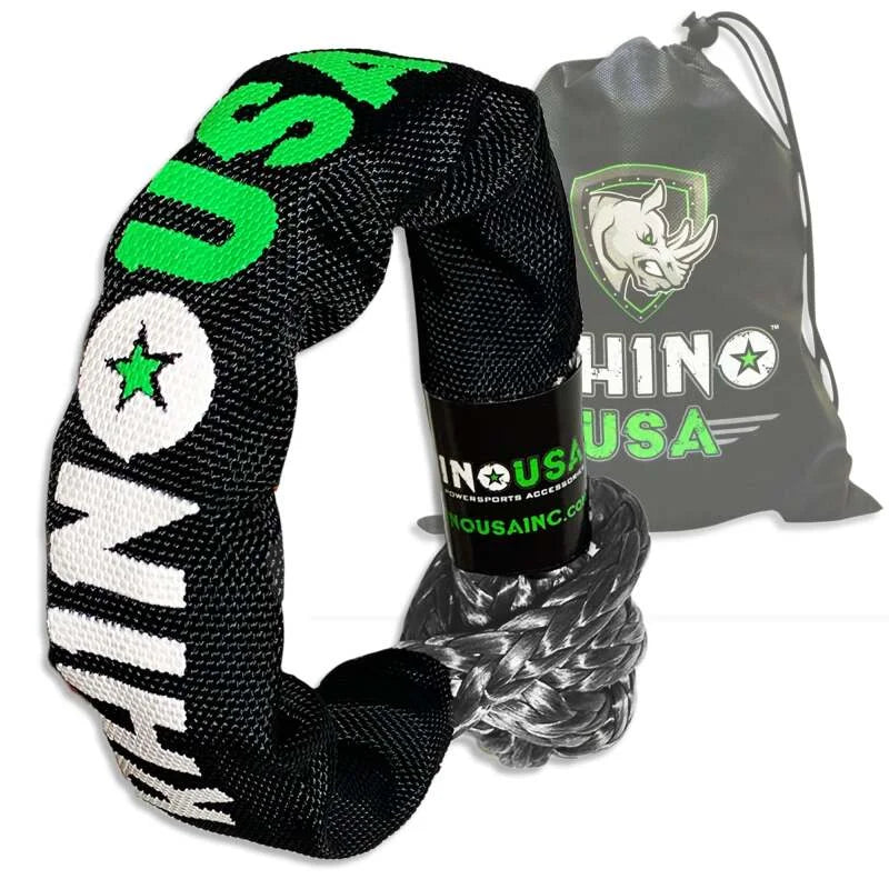 Rhino USA Synthetic Soft Shackle Gray - Main Product View
