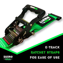 Load image into Gallery viewer, Rhino USA Utv Wheel Chock Tie-Down Kit (4-Wheel Kit) (Green) - Additional View 6