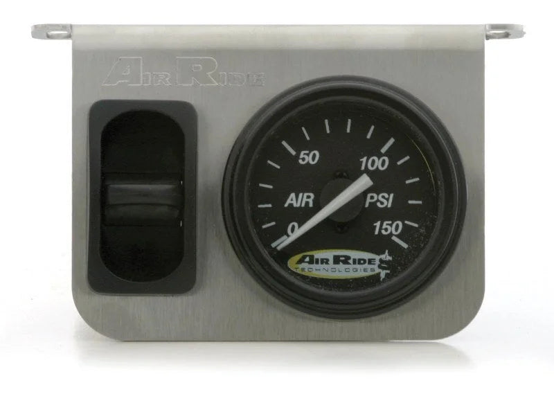 Ridetech 1-Way Analog Air Suspension Control Panel - Pneumatic Paddle...
