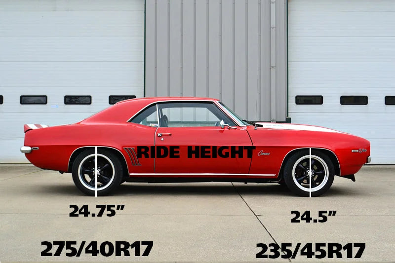 Ridetech 1967-1969 GM F-Body Composite Leaf Springs 1967-1969 GM F-Body - Back View