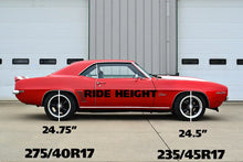 Load image into Gallery viewer, Ridetech 1967-1969 GM F-Body Composite Leaf Springs 1967-1969 GM F-Body - Back View