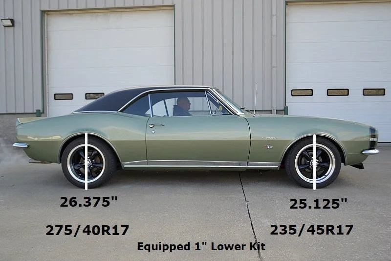Ridetech 1967-1969 GM F-Body Composite Leaf Springs 1967-1969 GM F-Body - Installation View