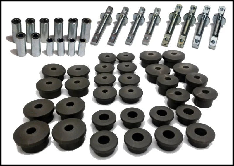 Ridetech 2014+ Chevy Corvette Delrin Bushing Kit - Side View