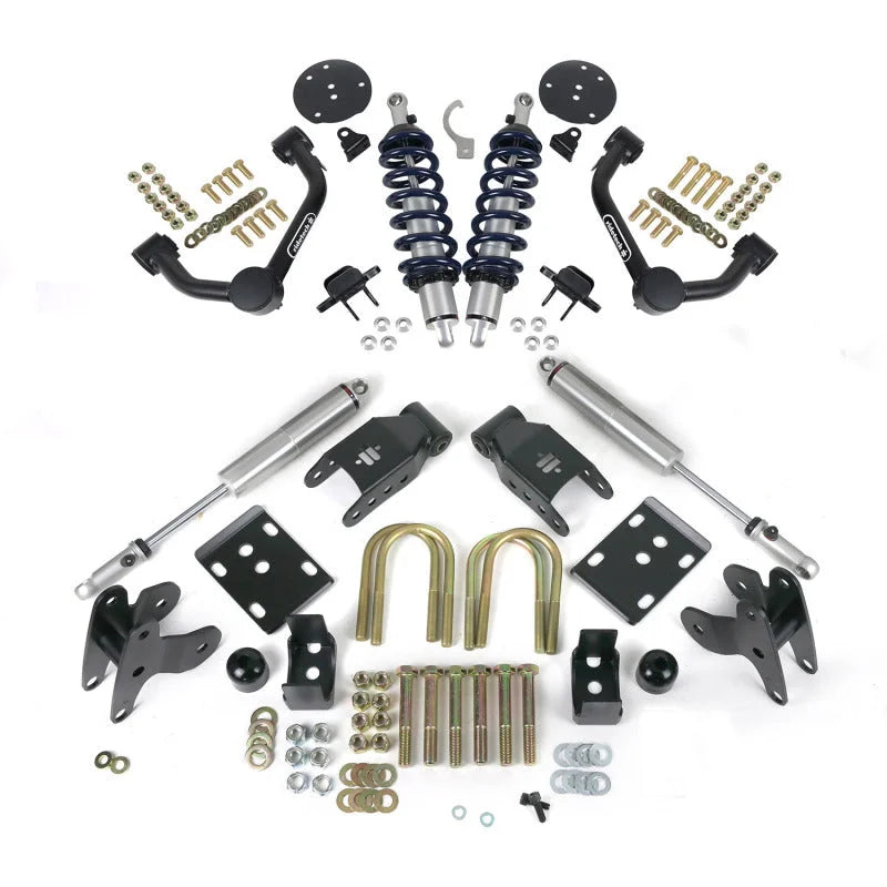 Ridetech 2015+ Ford F150 2WD Front and Rear Lowering System - Main Product View