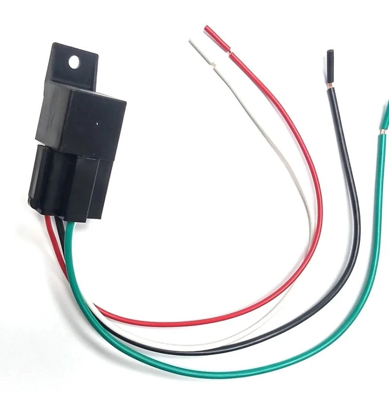 Ridetech 30 Amp Relay w/ Harness - Side View