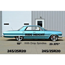 Load image into Gallery viewer, Ridetech 58-64 GM B-Body Small Block StreetGRIP Dual-Rate Front Coil Springs Pair - Side View