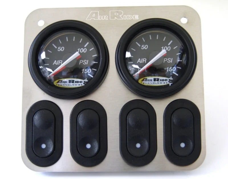 Ridetech 6 Gallon High Flow Big Red Compressor Leveling System Analog - Installation View