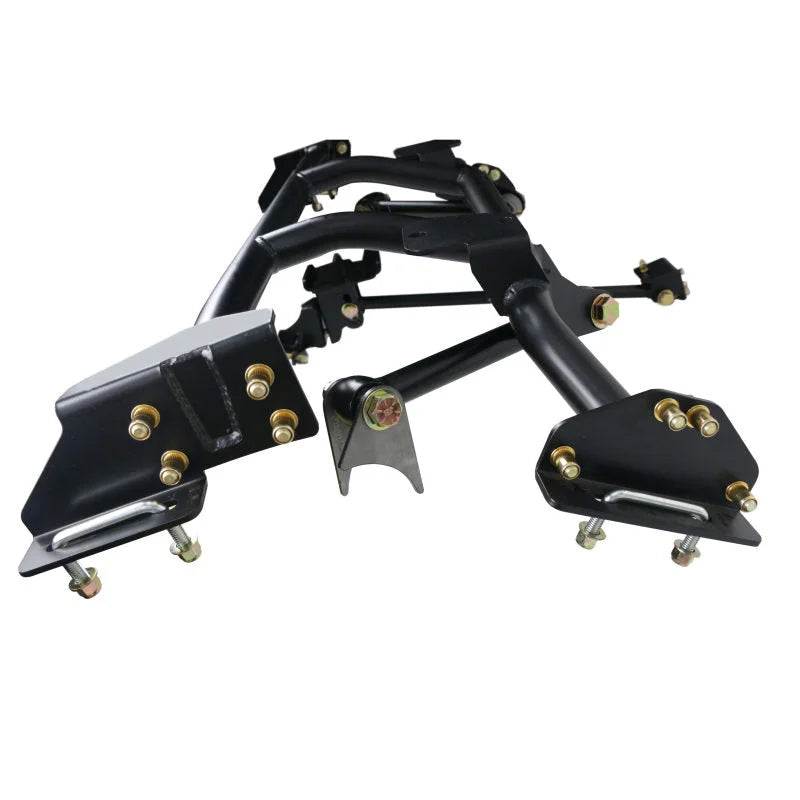 Ridetech 62-67 Nova Double Adjustable 4-Link System - Side View