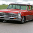 Load image into Gallery viewer, Ridetech 62-67 Nova Front TruTurn System - Installation View