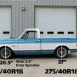 Load image into Gallery viewer, Ridetech 63-72 Chevy C10 Small Block StreetGRIP Front Coil Springs Pair - Side View