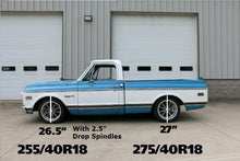 Load image into Gallery viewer, Ridetech 63-72 Chevy C10 Small Block StreetGRIP Front Coil Springs Pair - Side View