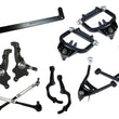 Load image into Gallery viewer, Ridetech 64-66 Ford Mustang TruTurn Suspension Package - Side View