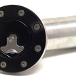 Load image into Gallery viewer, Ridetech 67-68 Camaro Locking Gas Cap (Black Anodized) - Main Product View