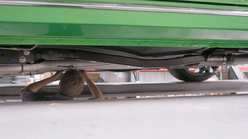 Ridetech 67-69 Camaro Bolt-In Subframe Connectors - Back View