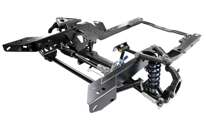 Ridetech 67-69 Chevrolet Camaro / 67-69 Pontiac Firebird Front Subframe w/ Pin Spindles - Installation View