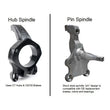 Load image into Gallery viewer, Ridetech 67-69 Chevrolet Camaro / 67-69 Pontiac Firebird Front Subframe w/ Pin Spindles - Additional View 5