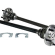 Load image into Gallery viewer, Ridetech 67-69 Chevrolet Camaro / 67-69 Pontiac Firebird Rear Axle Housing Kit - Raw (Narrow Width) - Installation View