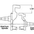 Load image into Gallery viewer, Ridetech 67-69 GM F-Body 68-74 X-Body 64-72 A-Body Tall Spindles Pair - Detail View