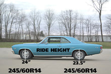 Load image into Gallery viewer, Ridetech 68-72 GM A-Body Small Block StreetGRIP Front Lowering Coil Springs Dual Rate Pair - Detail View