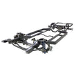 Load image into Gallery viewer, Ridetech 68-72 GM A-Body w/ Hub Spindle &amp; (Stock) 60.25in Flange to Flange Width Momentum Chassis - Back View