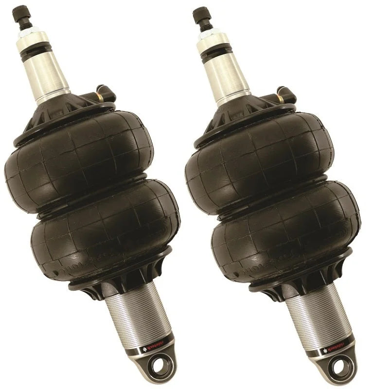Ridetech 70-81 Camaro and Firebird HQ Series Front Shockwaves Pair use w/ Stock Lower Arms - Side View