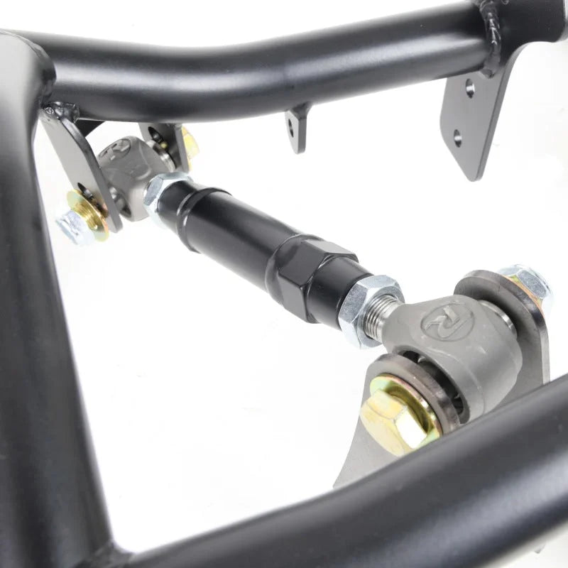 Ridetech 70-81 GM F-Body Bolt-On 4-Link with Double Adj. Bars, R-Joints, Cradle, and Other Hardware - Back View