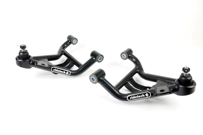 Ridetech 79-93 Ford Mustang w/ Stock K-Member Front SLA Suspension System - Back View