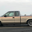 Load image into Gallery viewer, Ridetech 82-03 Chevy S10 and S15 Bolt-On Wishbone Rear Suspension System - Side View