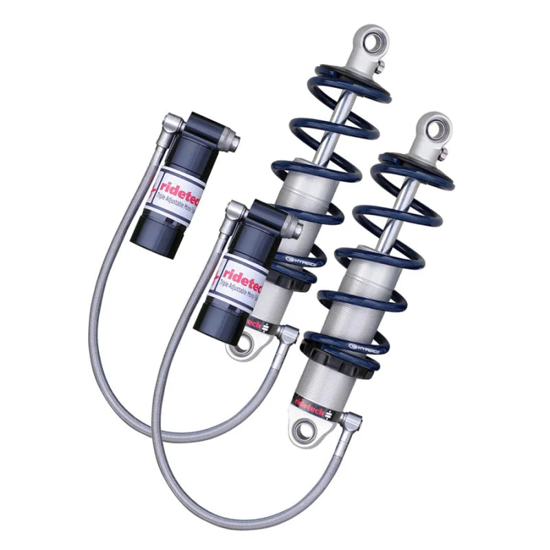 Ridetech 82-03 Chevy S10 and S15 Rear TQ Series Coilovers Pair use with Bolt-On Wishbone - Side View