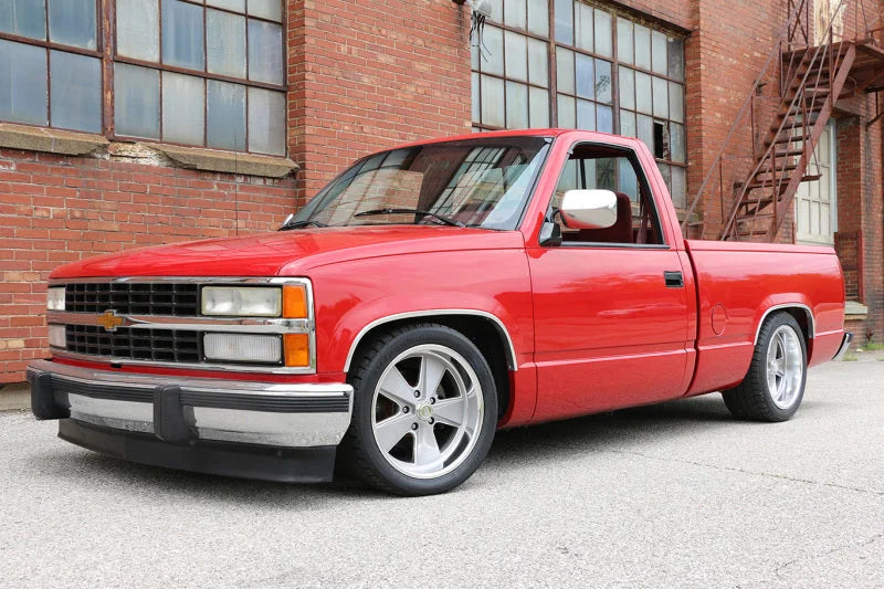 Ridetech 90-93 Chevy C1500 and 454SS StreetGrip System w/ HD Drop Spindles - Side View