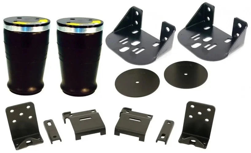 Ridetech AIRoverLeaf 3000lb Sideframe 2.5in Leaf Bracket Kit - Side View