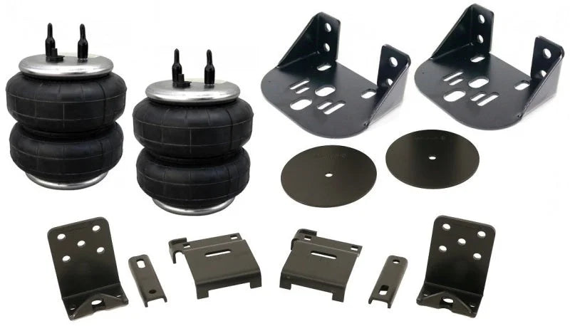 Ridetech AIRoverLeaf 4000lb Sideframe 2.5in Leaf Bracket Kit - Side View