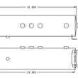 Load image into Gallery viewer, Ridetech Air Tank 5 Gallon Aluminum w/ 5- 1/4in Ports and 1-1/8in Port - Side View