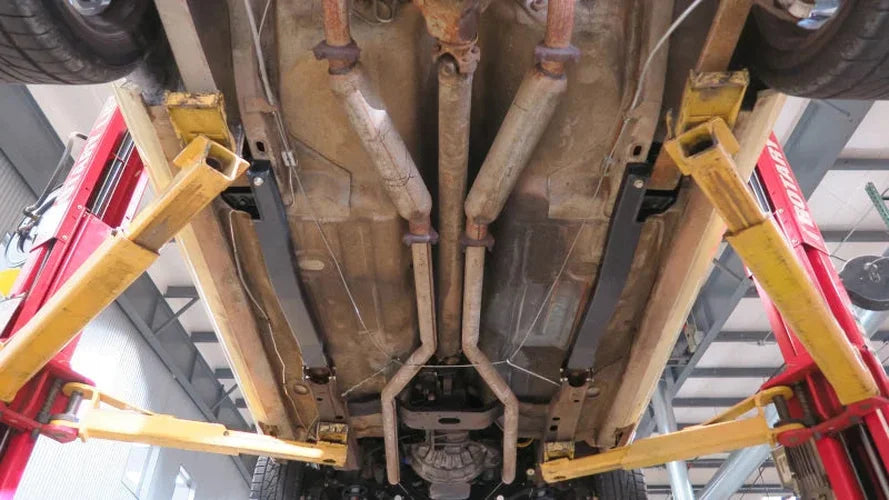 Ridetech 67-69 Camaro Bolt-In Subframe Connectors - Side View