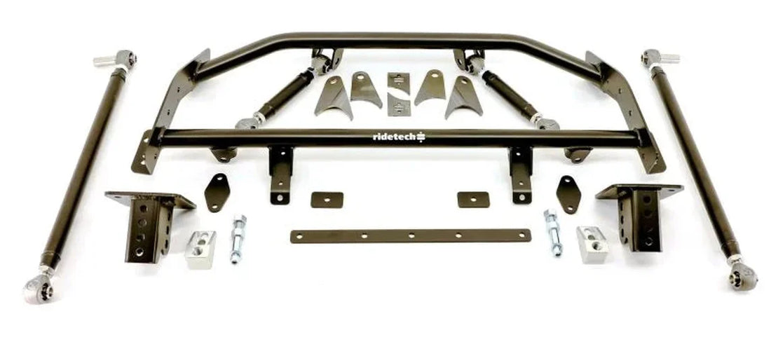 Ridetech 67-69 Camaro and Firebird Bolt-On 4 Link System - Back View