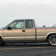 Load image into Gallery viewer, Ridetech 82-03 Chevy S10 and S15 Bolt-On Wishbone Rear Suspension System - Side View