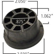 Load image into Gallery viewer, Ridetech Delrin Control Arm Single Bushing 2.5in Large OD / 2.05in Small OD / .875in ID /1.312in OAL