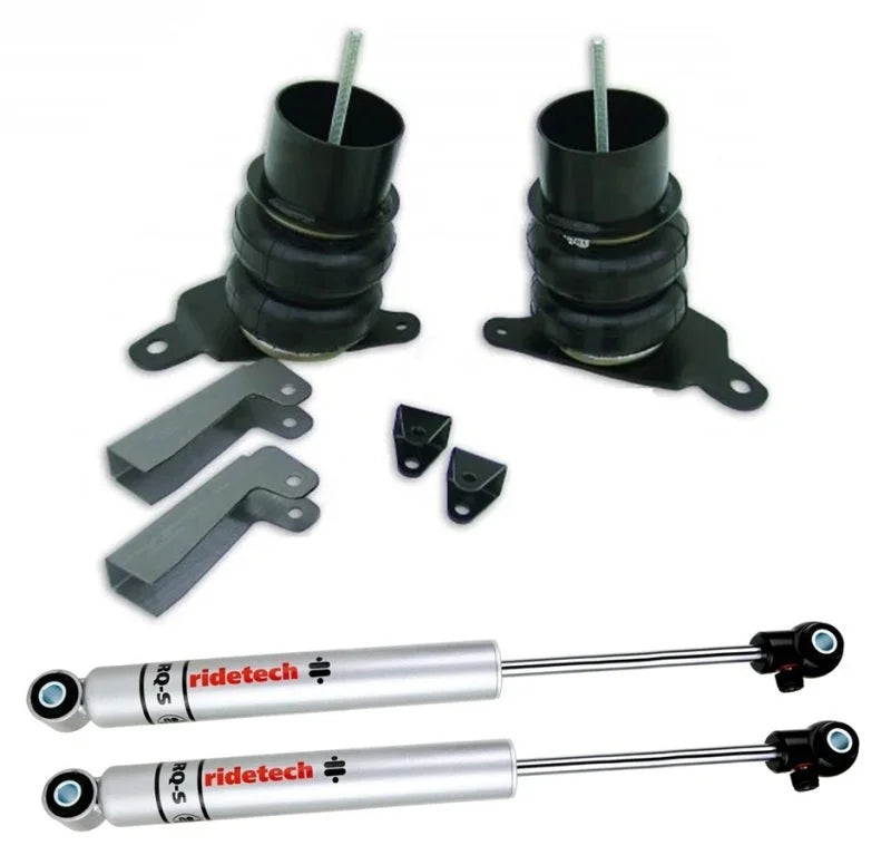 Ridetech Front CoolRide Air Spring & RQ-S Shock Kit fits 1964-1972 Gm A-Body / 1970-1972 Buick GS / 1968-1969 Buick GS 350...