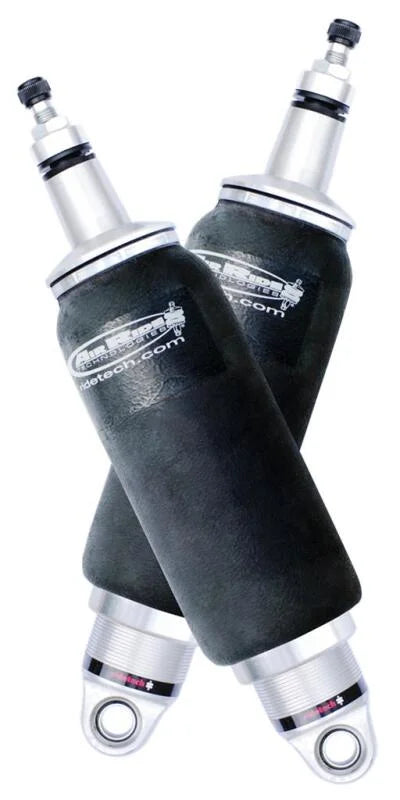 Ridetech HQ Series Rear ShockWaves 6in Travel 4in Dia Rolling Sleeve .625 Bearing/.625 Bearing - Side View