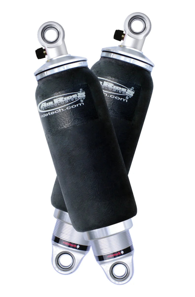 Ridetech HQ Series Rear ShockWaves 6in Travel 5in dia Rolling Sleeve .625 Bearing/.625 Bearing - Side View