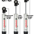 Load image into Gallery viewer, Ridetech HQ Series Shock Absorber Single Adjustable 5.25in Stroke Eye/Eye Mounting 10.65in x 15.9in - Main Product View