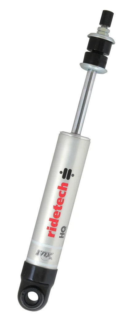 Ridetech HQ Series Shock Absorber Single Adjustable 7.55in Stroke Eye/Stud Mounting 11.55in x 19.1in - Side View