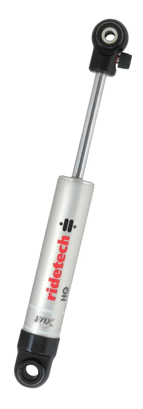 Ridetech HQ Series Shock Absorber Single Adjustable 4.75in Stroke Eye/Stud Mounting 8.55in x 13.3in - Side View