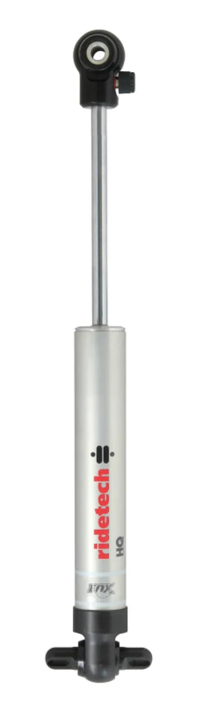 Ridetech HQ Series Shock Single Adjustable 8.35in Stroke Stud/T-Bar Mounting 12.55in x 20.9in - Side View