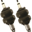 Load image into Gallery viewer, Ridetech HQ Series ShockWaves 3.2in Travel 6.5in dia Double Convoluted .625in Bearing/2in Stud Top - Side View